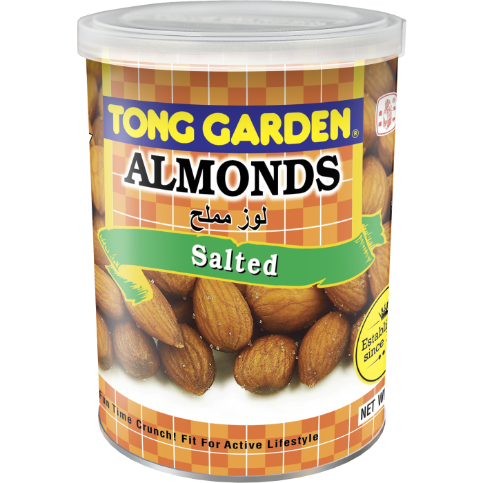 Tong Garden Salted Almonds 130g 