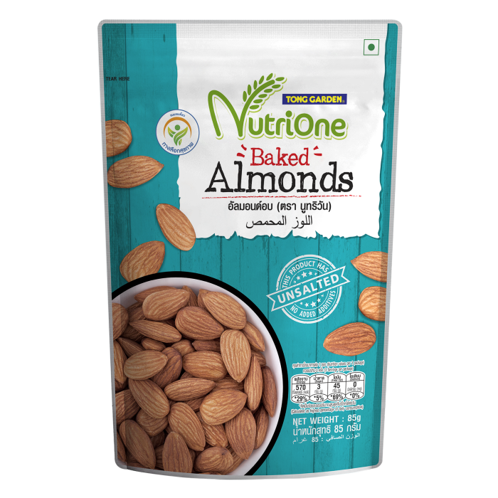 Tong Garden Nutrione Baked Almonds 85g