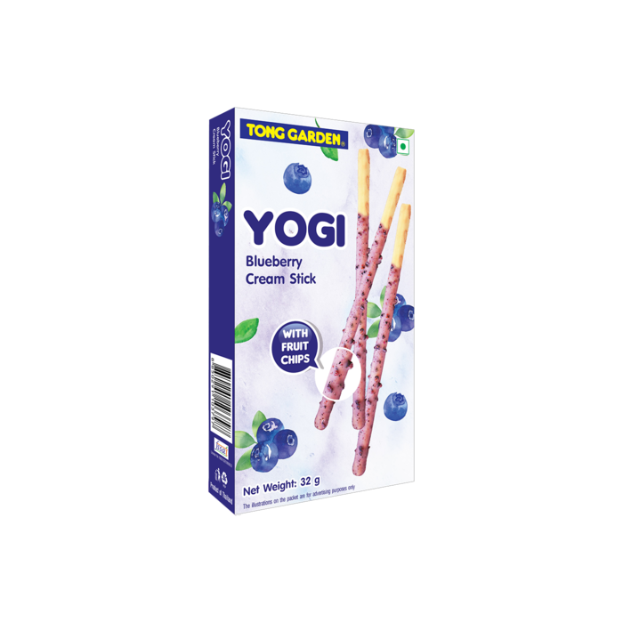 TG 32g Yogi Blueberry Cream Stick with Fruit Chips