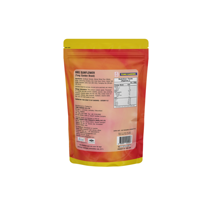 Tong Garden Barbeque Sunflower Seeds, 110g