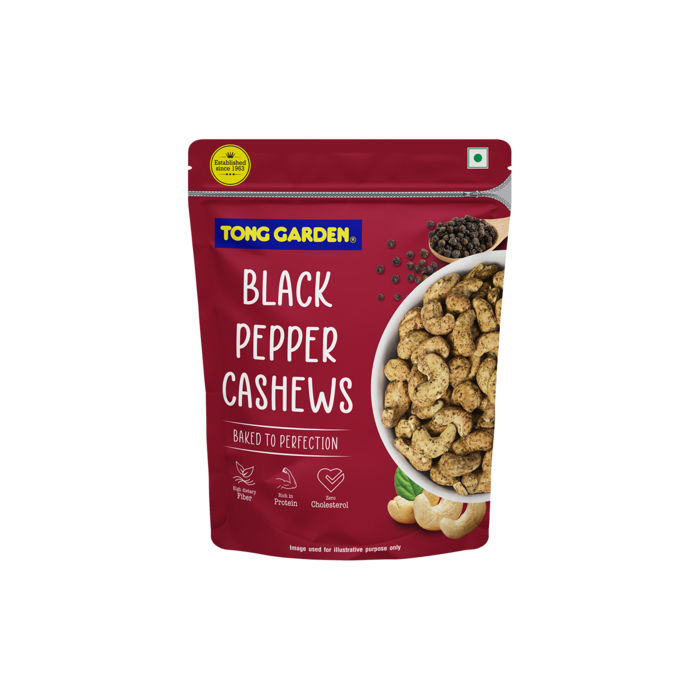 Tong Garden Blackpaper Cashewnuts 130G