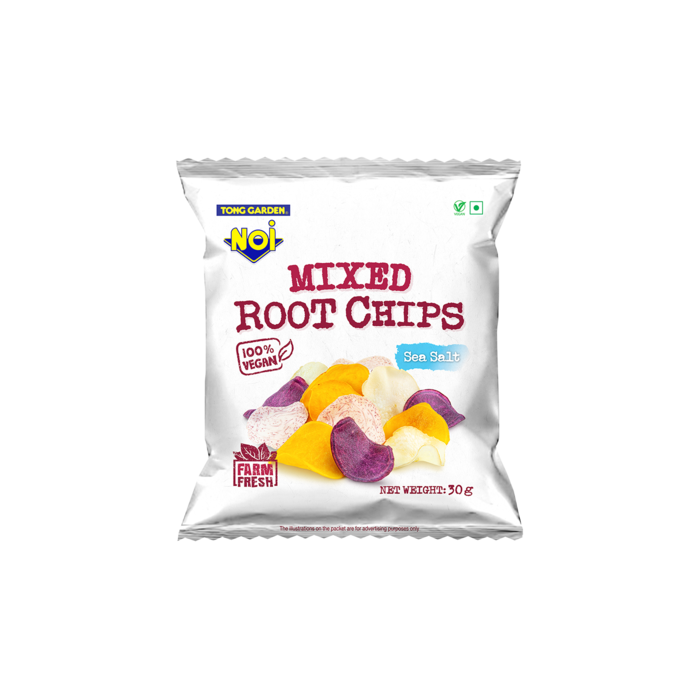 Tong Garden NOi Sea Salt Mixed Root Chips 30g