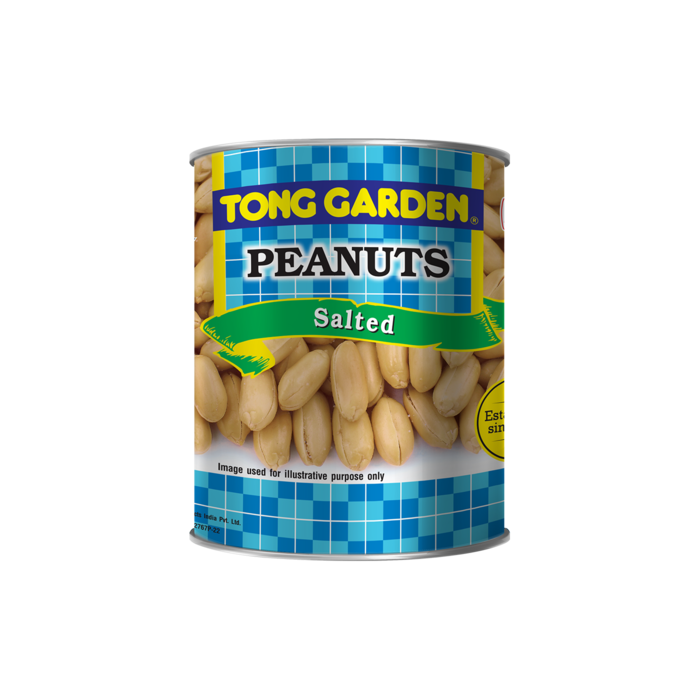 Tong Garden Salted Peanuts Can, 130gm