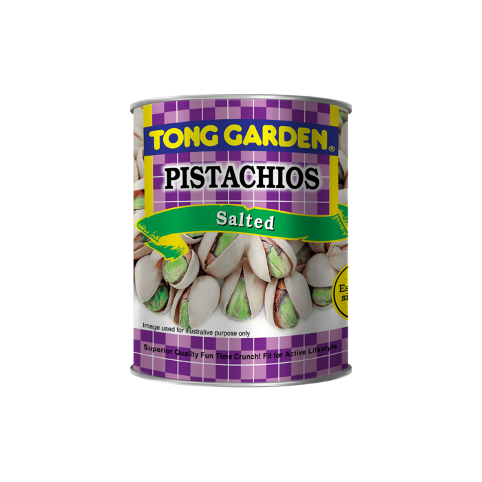 Tong Garden Salted Pistachios Can, 130g
