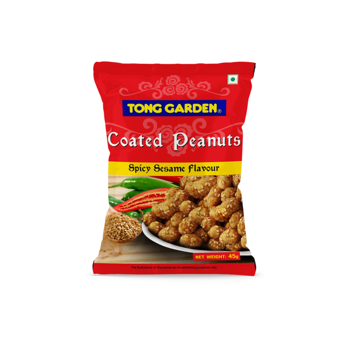 Tong Garden Spicy Sesame Coated Peanuts, 45g