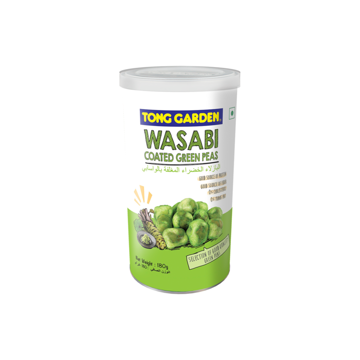 Tong Garden Wasabi Coated Green Peas Can, 180g