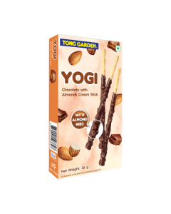 TG 36g YOGI Chocolate with Almonds Cream Stick 