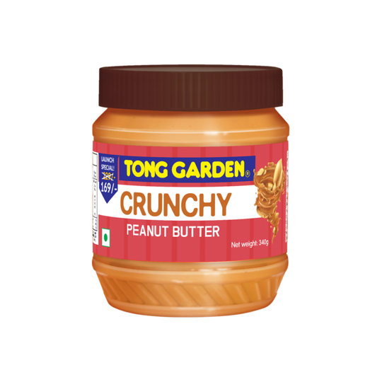Tong Garden Crunchy Peanut Butter 340g