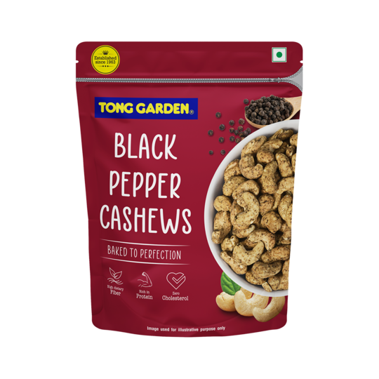 Tong Garden Blackpaper Cashewnuts 130G
